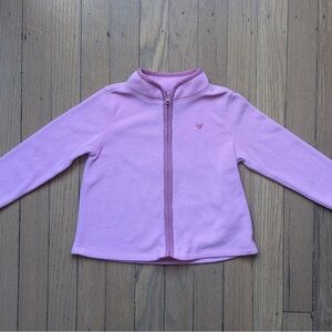 OshKosh B'gosh Light Pink Fleece Jacket Sz 24M